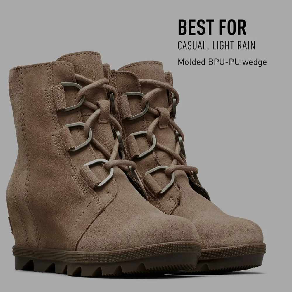 New Sorel Joan of Artic wedge boots ii youth 4